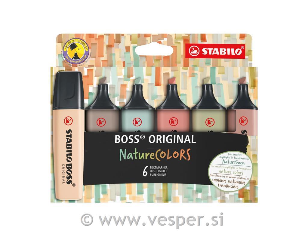 STABILO BOSS ORG.NATURE 1/6