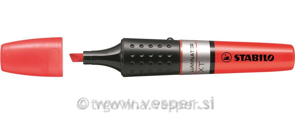 STABILO TEKSTMARKER LUMINATOR 71- RDEČ