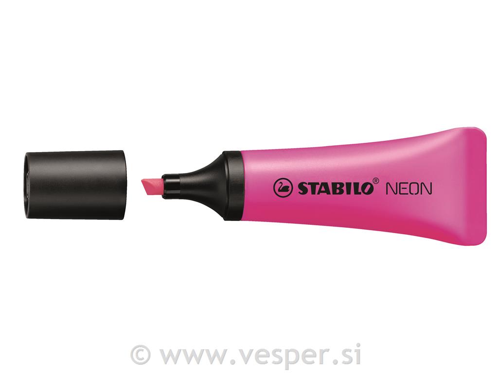 STABILO SIGNIR NEON T. ROZA