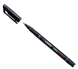 STABILO OHP FLOM.PERMANENT 841- ČRN *S