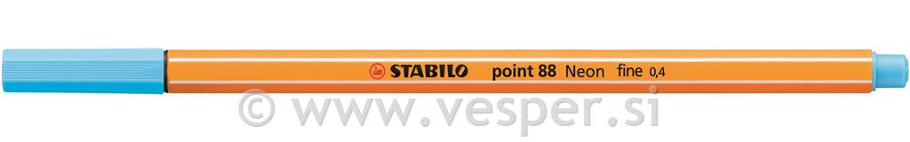 STABILO FLOM. 0,4 POINT 88/031FLU MODRA*