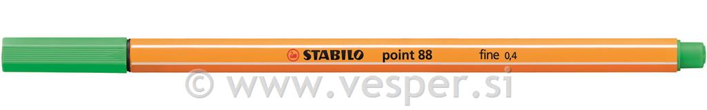 STABILO FLOM. 0,4 POINT 88/16 LE.EMERAL*