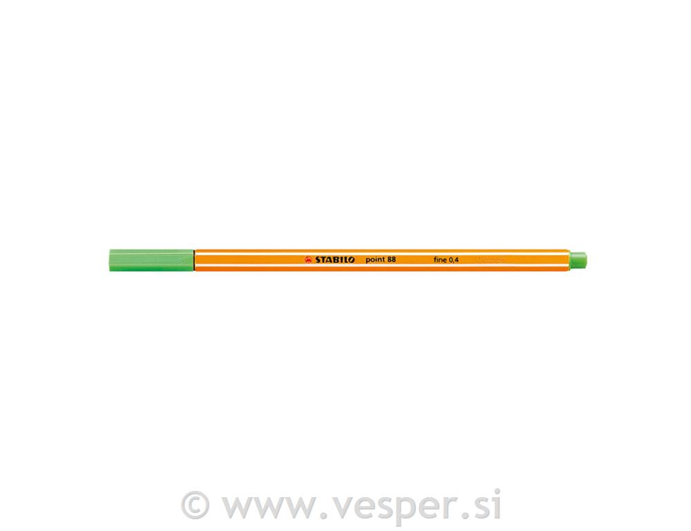 STABILO FLOM. 0,4 POINT 88/33 JAB.ZELENA