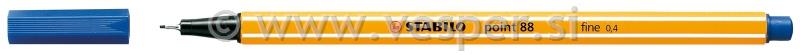 STABILO FLOM. 0,4 POINT 88/41 MODRA