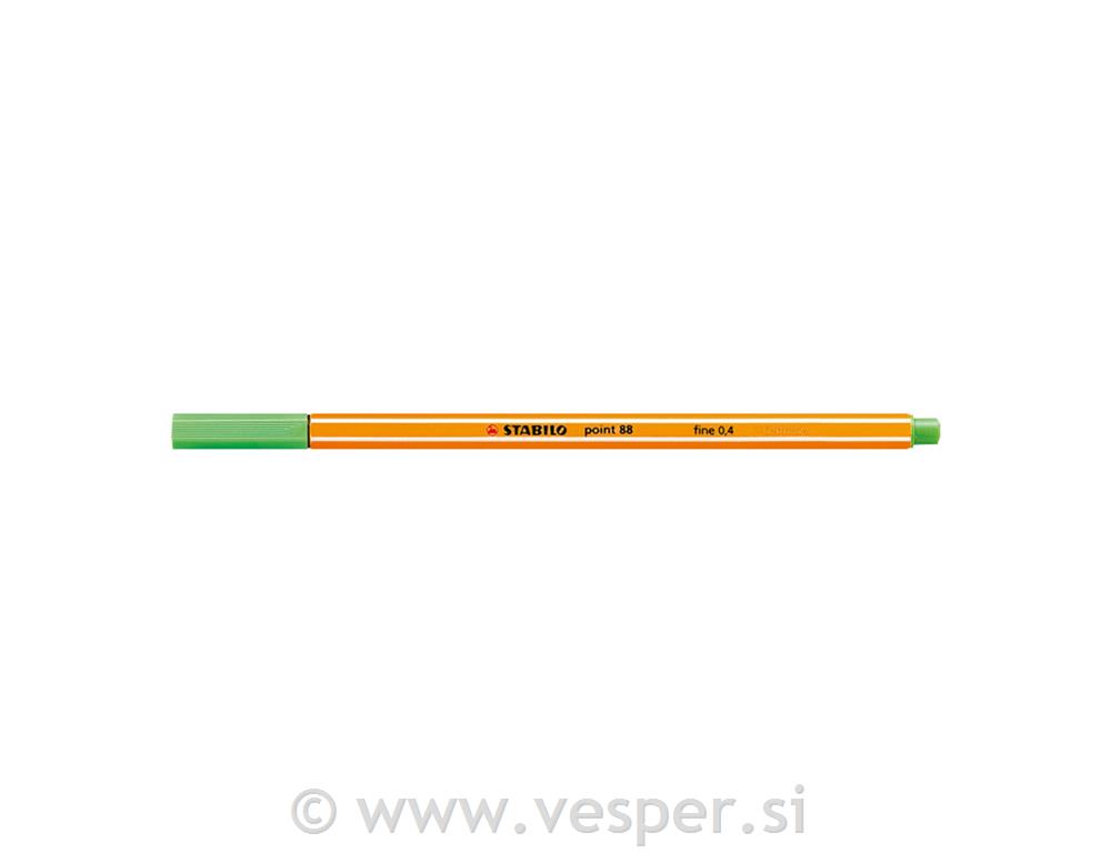 STABILO FLOM. 0,4 POINT 88/43 LIST.ZELEN