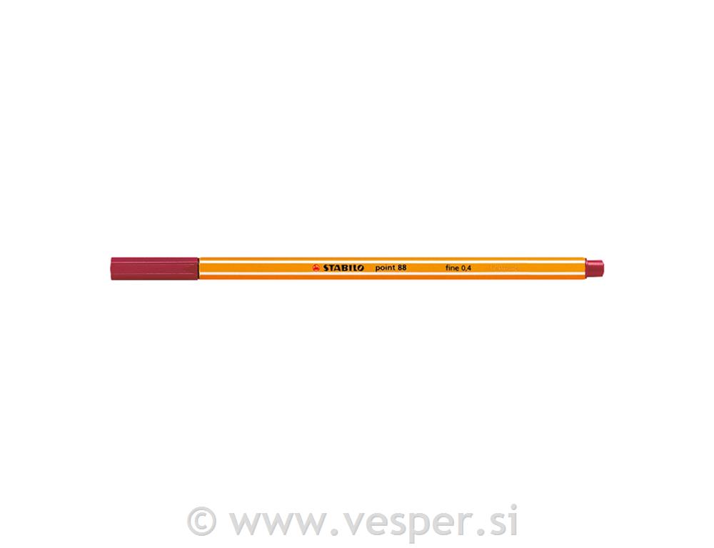 STABILO FLOM. 0,4 POINT 88/50 BORDO RD.