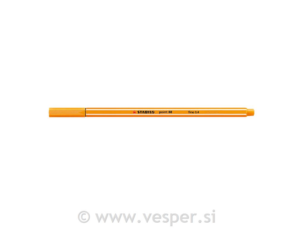STABILO FLOM. 0,4 POINT 88/54 ORANŽNA