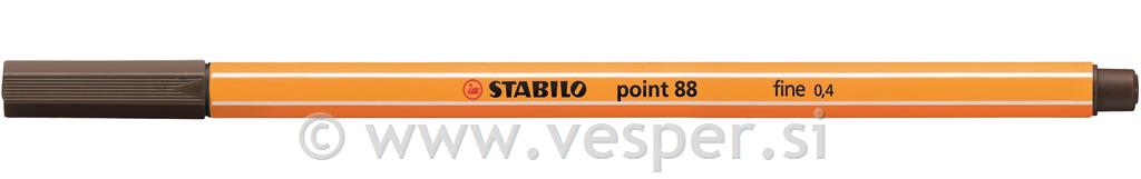 STABILO FLOM. 0,4 POINT 88/65 UMBER*