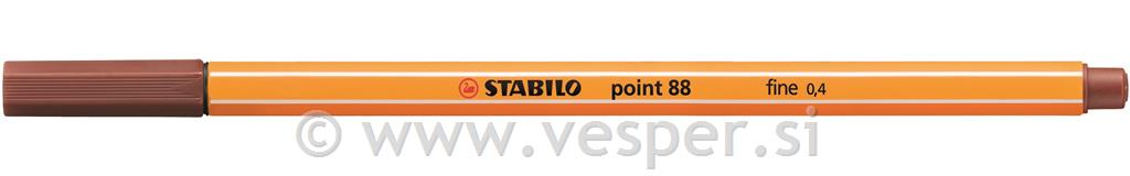 STABILO FLOM. 0,4 POINT 88/75 SIENNA*