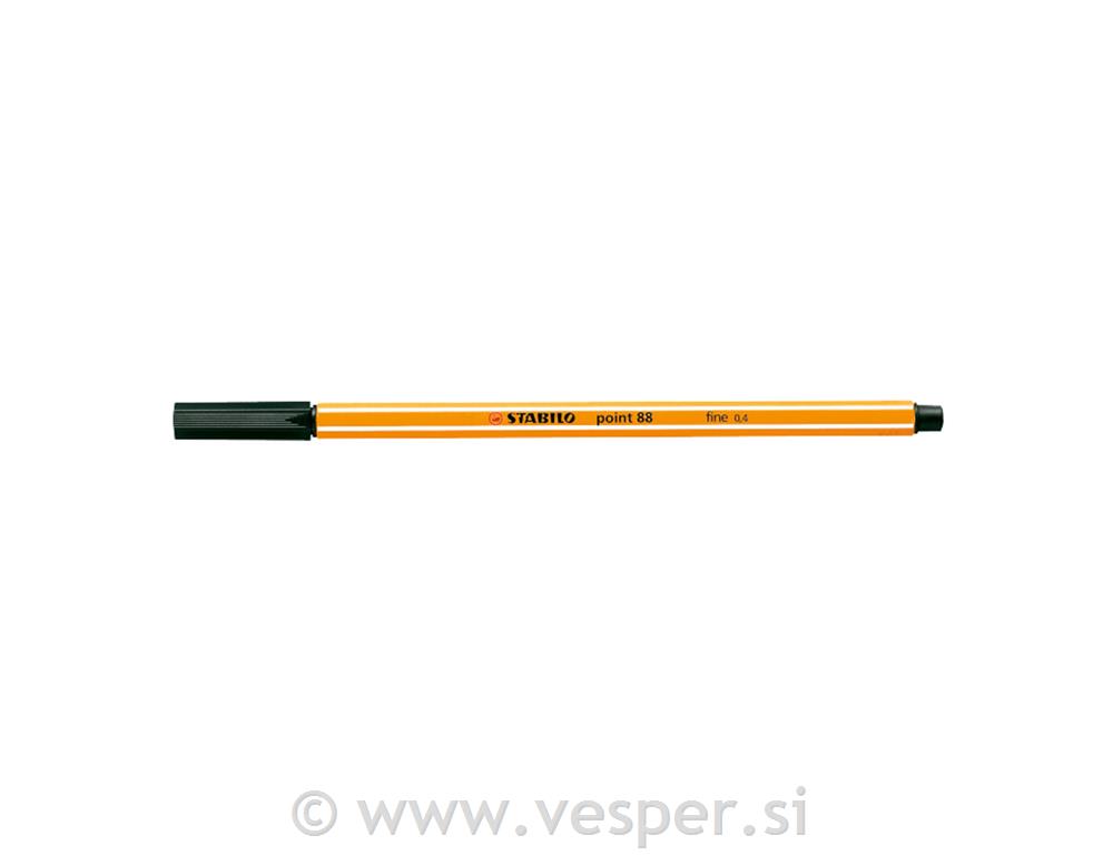 STABILO FLOM. 0,4 POINT 88/96 TEMNO SIVA
