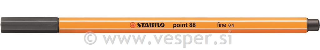 STABILO FLOM. 0,4 POINT 88/97 COLD GRAY*