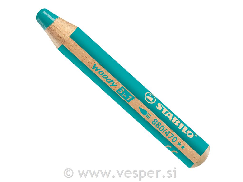 STABILO BARVICA WOODY 880/470 TURQUISE