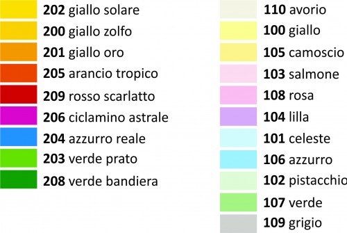 LE_CIRQUE barvna lestvica